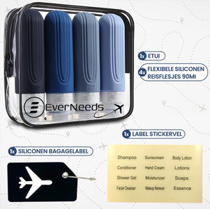 EverNeeds Reiseflaschen mit Etui - Nachfüllbar - Silikon-Reiseflaschen Handgepäck - Blau - 4 Stück - ce8e6e495c77d821a9a4c60ca41d9b9c314c2418_550x548_1_8de3d151-4af2-43ee-bb23-faf6b578ba73