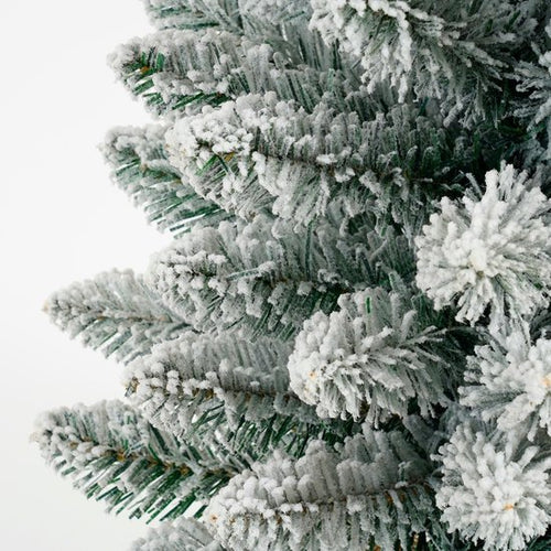 Black Box Trees Gerlos Schmaler Künstlicher Weihnachtsbaum aus Jute - H90 x Ø41 cm - Grün gefrostet - d12a3b0f0896e826ea29e8b0218a4a40f2eb85c8_Enriched_product_image