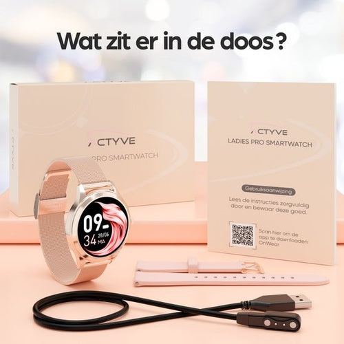 Actyve Smartwatch Damen RosÃ©gold - Apple & Android - Voller Touchscreen - d4ab1b01-ff5c-4e03-8d12-8812b3d9cea1_71bdd8f3-703e-4ee1-b5f8-0a709aeaa76c