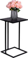 Arti Casa Beistelltisch - Metall und MDF - 58 x 33 x 33 CM - Nachttisch - Pflanzentisch - Laptop-Tisch - Industrie-Look - Schwarz - d4c8d566f5def6771dce31da18a1743ffe95e1fa_Enriched_product_image
