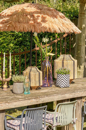 Sonnenschirm In The Mood Collection - H238 x Ø200 cm - Hellbraun - d51f08b7fba328c84ace919650617d055bff5c04_Enriched_product_image