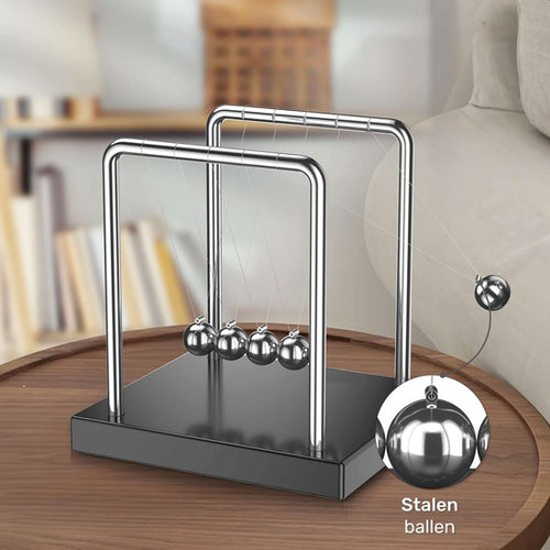 Newton Wiege XL - Hochwertiges Newton Pendel - Kugeln - Büro - Dekoration - Physik - Zubehör - Büro - d6321e0d764075e32d8204cfd3a2653a6e55b9fd_Enriched_product_image