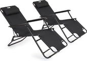 909 Outdoor-Liegestuhl - klappbar - Set 2 - verstellbar - Polyester & Metall - Schwarz - d930c9503879a64bb52f7bfd49a44be9cbf54984_Enriched_product_image_b318e939-b43c-461c-8d2c-202abfc9b1ad
