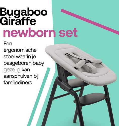 Bugaboo Giraffe Newborn Set - für Bugaboo Giraffe Hochstuhl und Babywippe - Babys 0-6 Monate alt - Weiß - dc419098-f137-4081-9ae6-03cc5863b912_75ee6bdb-fe64-4836-8e1a-aa64f546b03b