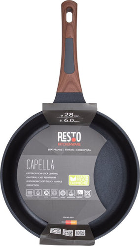 Resto Capella Bratpfanne - Ø28 cm - 4-Schicht Pfluon Antihaftbeschichtung - Induktion - dd32f220a9a7966cde479d8cbef85609e523d8d9_Enriched_product_image_c3ca9857-fcd7-4c3a-a65e-7c16417adf98