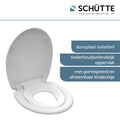 SCHÜTTE WC-Bril 82940 FAMILY WHITE - Duroplast - Soft Close - Snap - Integrierter Kindersitz - Lackiert - Weiß - de6a087e5dc93571a2cfba1a3fdc638da65367c0_Enriched_product_image