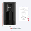 KitchenBrothers Heißwasserspender - 2.9L - Touch Display - Heißwasserhahn - 2600W - Schwarz - e0135581-ef2d-4feb-a6d2-a90b9da0978f