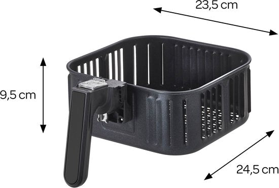 Inventum GF500HLDB - Airfryer - Heißluftfritteuse - 5 Liter - 80 bis 200 Grad - PFAS frei - 1700 Watt - Schwarz - e6b20ed5f177bb815634bc141b0de1f0d25bfa8e_Enriched_product_image