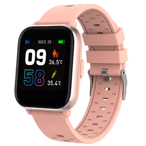 Denver Smartwatch - Einfacher Rückgabeknopf - Schrittzähler - Anrufe/SMS - TUYA App - Schlafaktivität - Herzfrequenz, Blutdruckmesser, Sportmodus - IP68 - SW164 - Pink - e7e99cae-6249-4c90-81fe-6e22c341d3b2