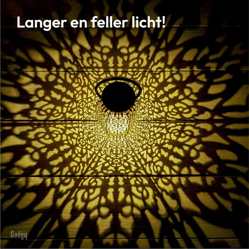 Gadgy Solar Orientalische Laterne - 2er-Set - Solar-Gartenleuchte - Led-Außenleuchte mit Tag/Nacht-Sensor - Tischleuchte - Hängeleuchte - Gartenlaterne - Schwarz - Metall - 22 x Ã˜ 14 cm - eaaec100-02a2-427b-9fe8-b6113f16b3ed_6c2edcbc-154c-4ac4-8c2c-8caf3fc220a8