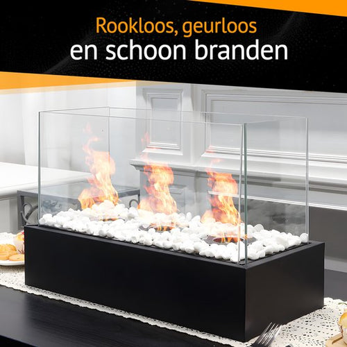 Fiérza Luxe Sfeerhaard XXL - Tischkamin - 46CM - Inkl. Dekosteine - Außenkamin - Innen & Außen - Bio-Ethanol Kamine - eb1b93d7afd0e3fcd4064bff347378879d1ef48e_Enriched_product_image