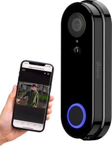 Gologi - Türklingel - HD Video Kamera und WiFi - inkl. Gong - kabellos - App - Wasserdicht - Schwarz - eb7186e312291f4ba5facff2667946690132e28e_Enriched_product_image