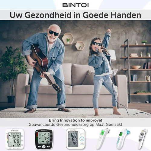 Bintoi® Stirnthermometer - Temperaturanzeige - Fieberthermometer für Erwachsene und Babys - Infrarot-Thermometer Körper - Digitales Stirnthermometer - f47233b49a79c53edcbd6b996a169792044dc584_Enriched_product_image_6bcd4790-c50b-4efc-8f5e-82d00a9284b1