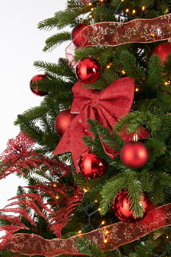 8720362313403 - House of Seasons Baumdekoration bruchfest rot 100 Stück 8720362313403 - House of Seasons Baumdekoration bruchfest rot 100 Stück