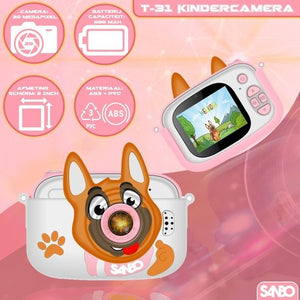 Sanbo T31 Pro Kinderkamera - Rosa / Weiß - Inkl. 32Gb Sd-Karte und Lesegerät - Kamera Kinder - Vlogging - Spielkamera - Digital - fb441eda-7027-4d82-bc16-f9ecc39a766d_f9a8ca5e-356c-4d6e-8100-dd3e11261862
