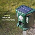 Nexxt Solar Katzenabschreckung - Solar Infrarot Tierabschreckung - Katzenschreck - Marderabschreckung - Reichweite 10 Meter - Inklusive Ladekabel - fe2fa7bf29f9e512b85259d4f410c741073cb4b4_Enriched_product_image