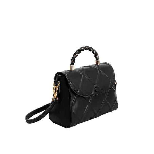 Melie Bianco Brigitte Black Large Shoulder Bag - Black