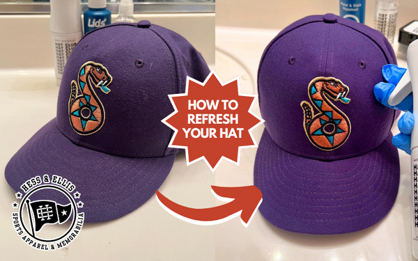 How to clean your baseball cap
