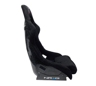 NRG Prisma Edition Bucket Seat Pearlized Black FRP-302BK(Large) (USA Only)  - All in 1 Gaming