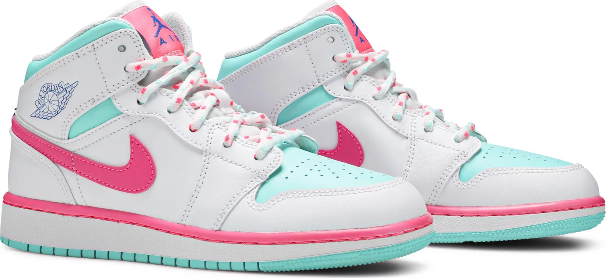 Air Jordan 1 Mid GS 'Digital Pink 