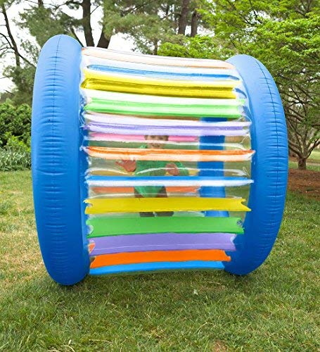 giant inflatable colorful wheel