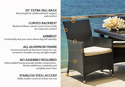 Outdoor Wicker Patio Furniture Set 20 Pc Set With Free Patio