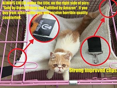 UsefulThingy Cat Hammock/Ferret, Rat, Rabbit, Small Dogs or Other Pet - Hammock Town