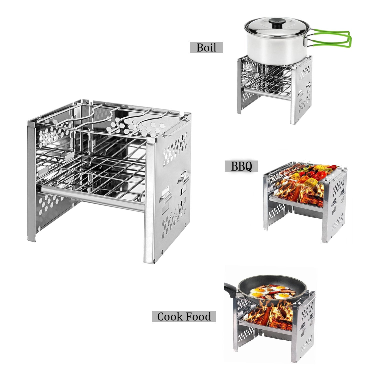 unigear folding stove