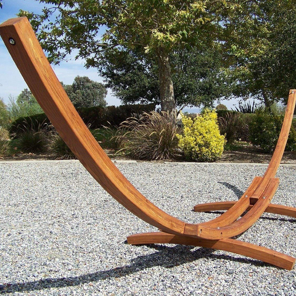 The Top 8 Wooden Hammock Stands For Sale on Amazon   Hammock Town