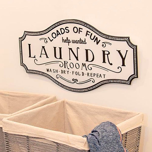 Loads Of Fun Laundry Room Sign G60396 Buffalo Trader Online 5847