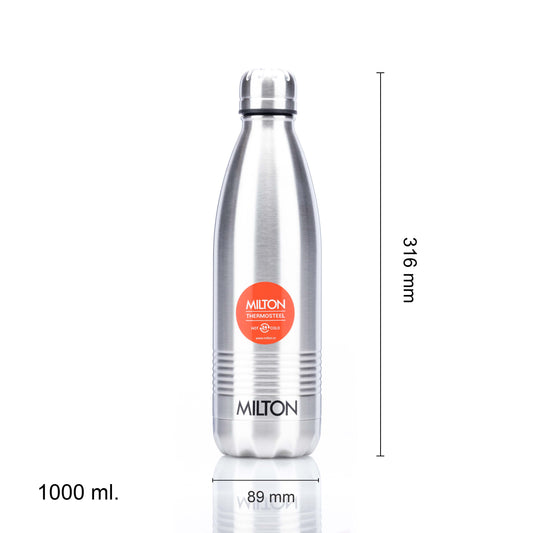 Milton Duo DLX 500 Thermosteel Water Bottle, 500 ml