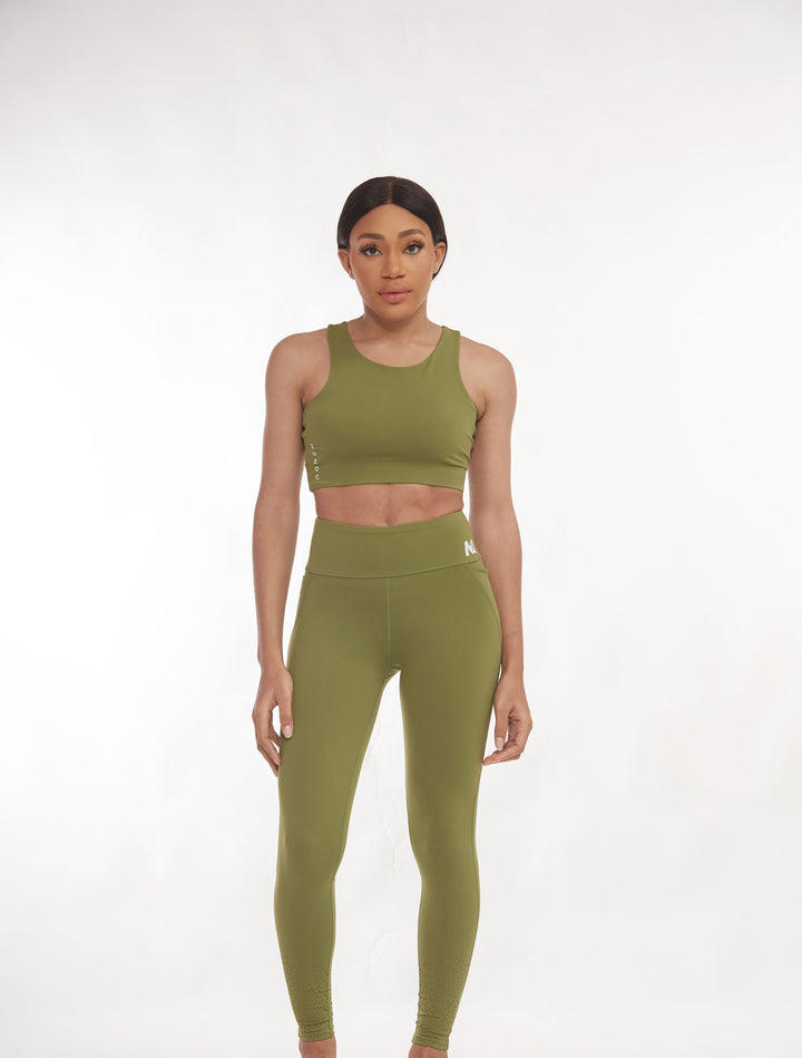 Textureless Leggings Sage (FINAL SALE)