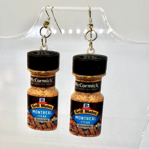 Steak Seasoning Earrings - Kylie Wylie Customs