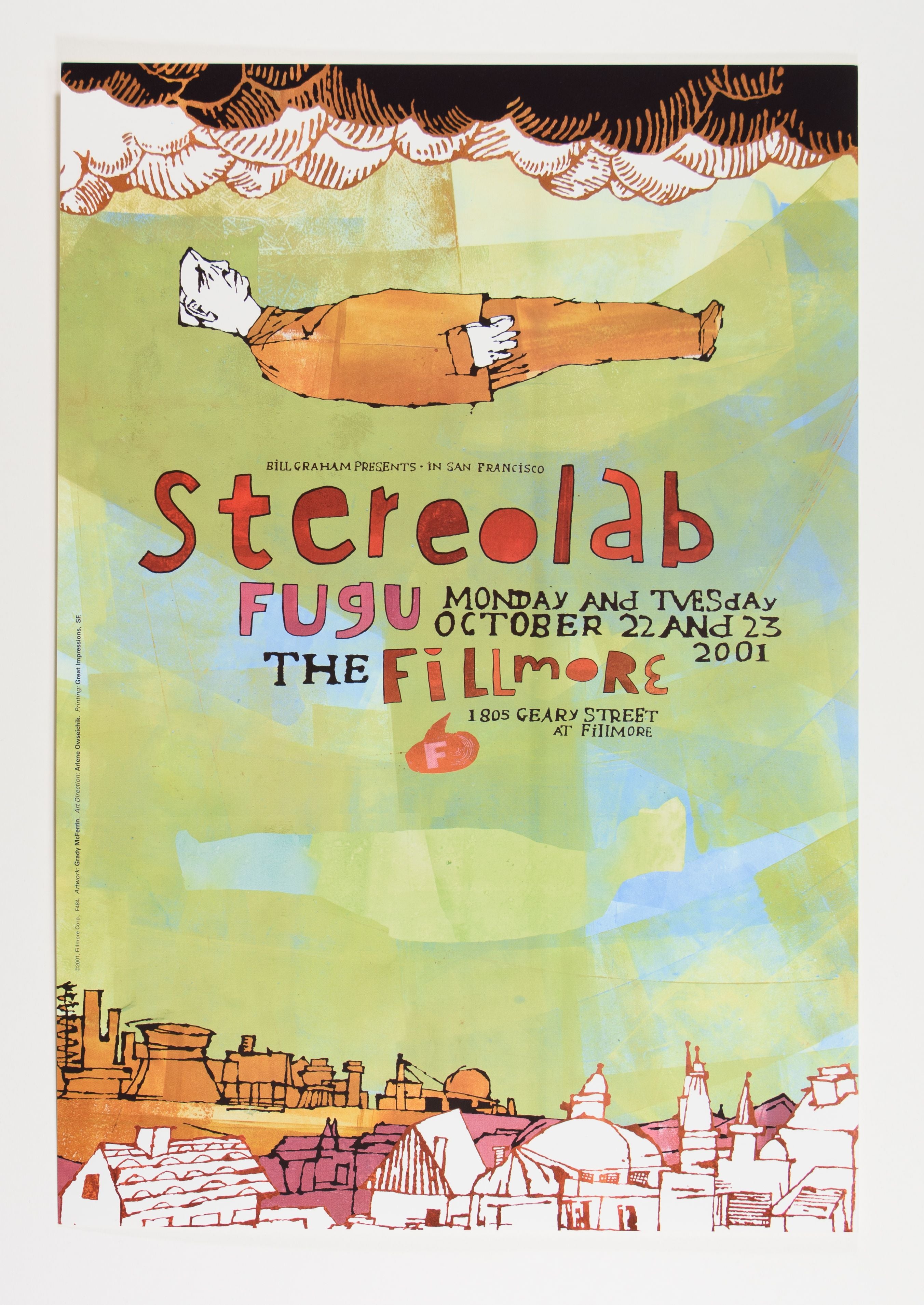stereolab tour 2001