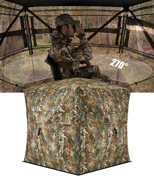 TideWe Classic See Through Hunting Ground Blind