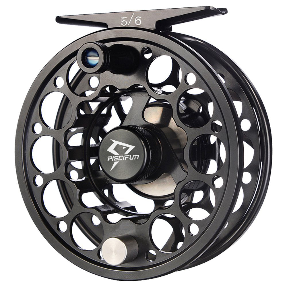 Piscifun® Platte Pro Fly Reel with Full-Sized Drag Knob, Large