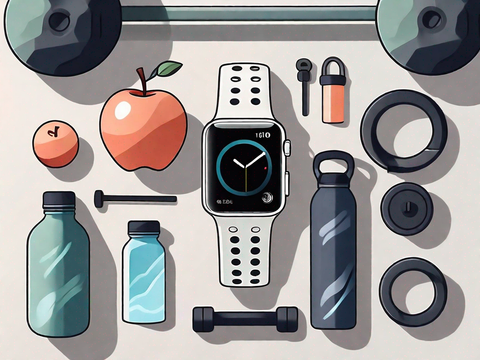 Apple Watch workout illustration