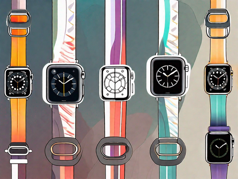 Colorful Apple Watch bands