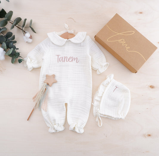  Personalized Custom Newborn Girl Coming Home Outfit