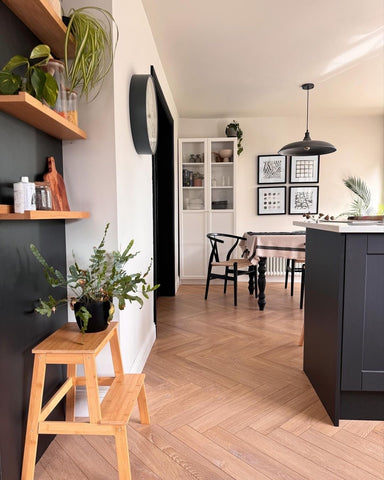 desert oak herringbone laminate flooring