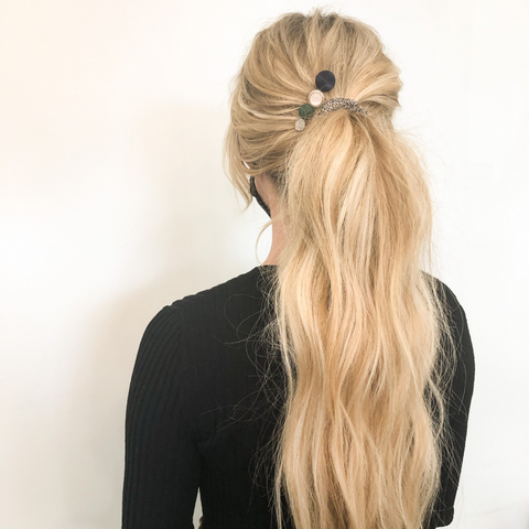 Simple Half Up Hairstyle for School - Stylish Life for Moms
