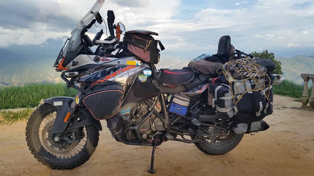 Motorcycle World Travel Blog - Notier's Frontiers - 2Up and Overloaded