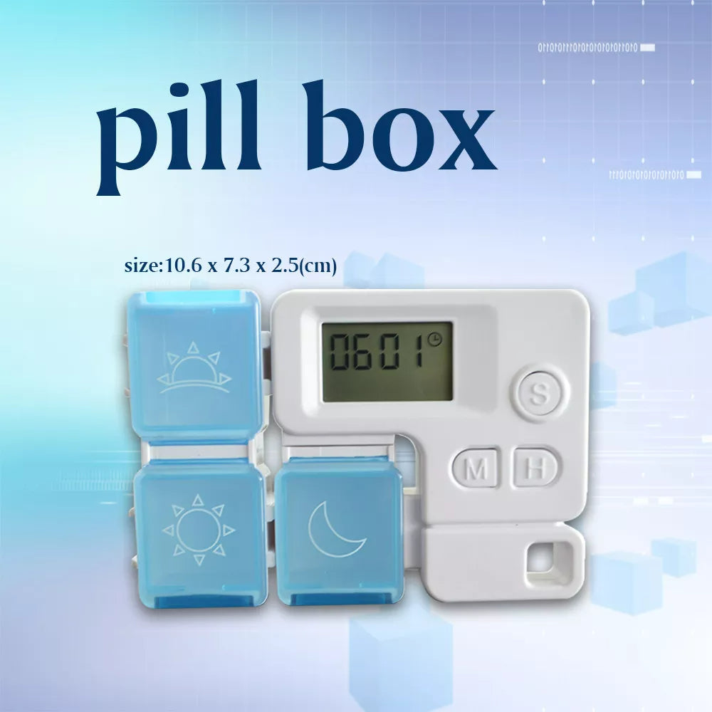 ✅ Caja de pastillas con alarma inteligente + Envío gratis
