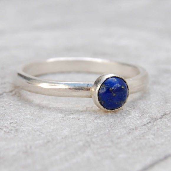 lapis lazuli stone ring