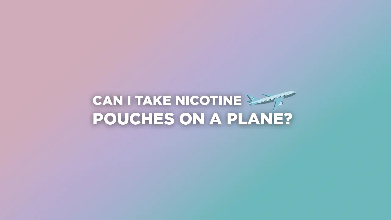 Can I Take Nicotine Pouches On A Plane?