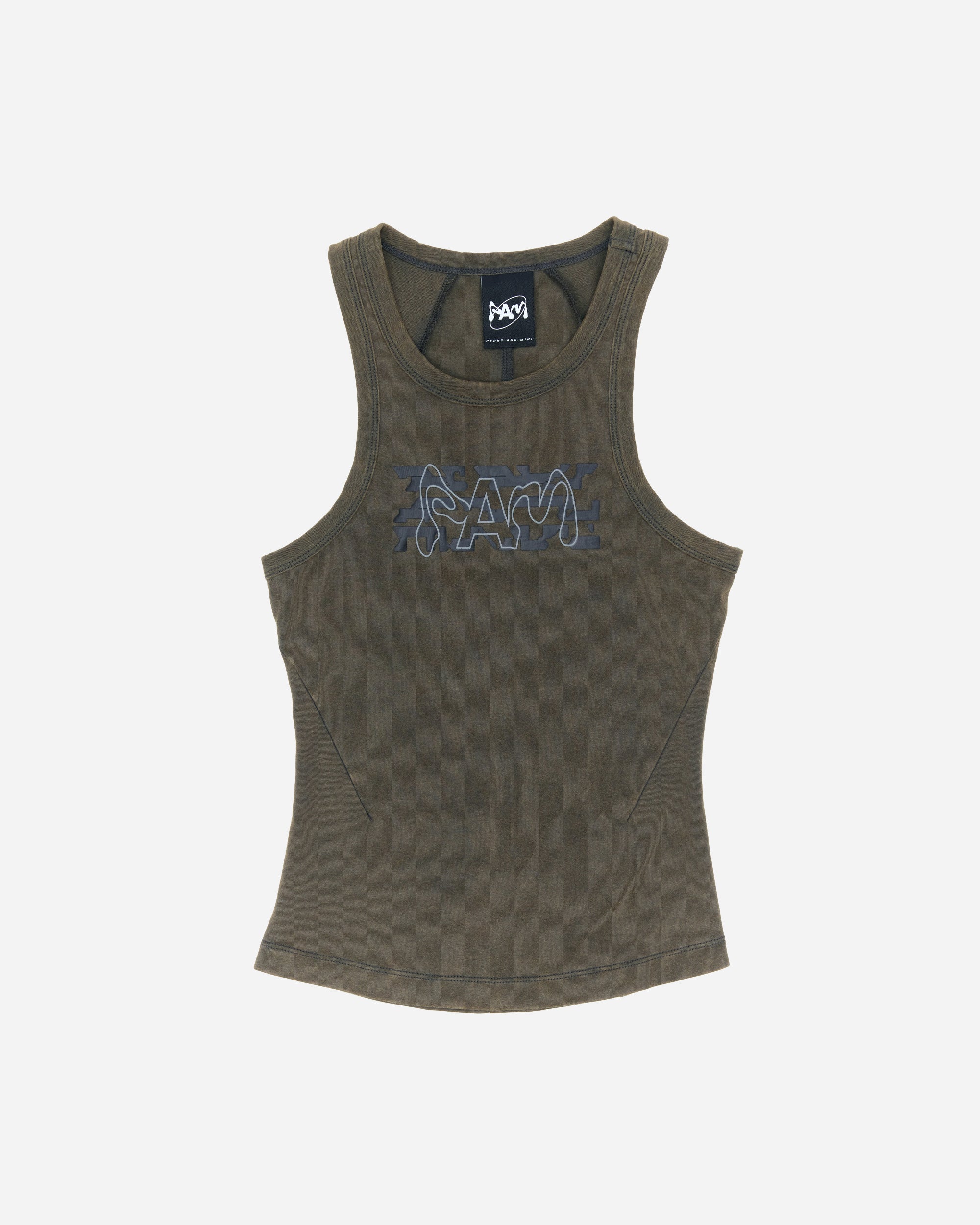 Perks And Mini Body And Soul Racer Tank Top In Multi