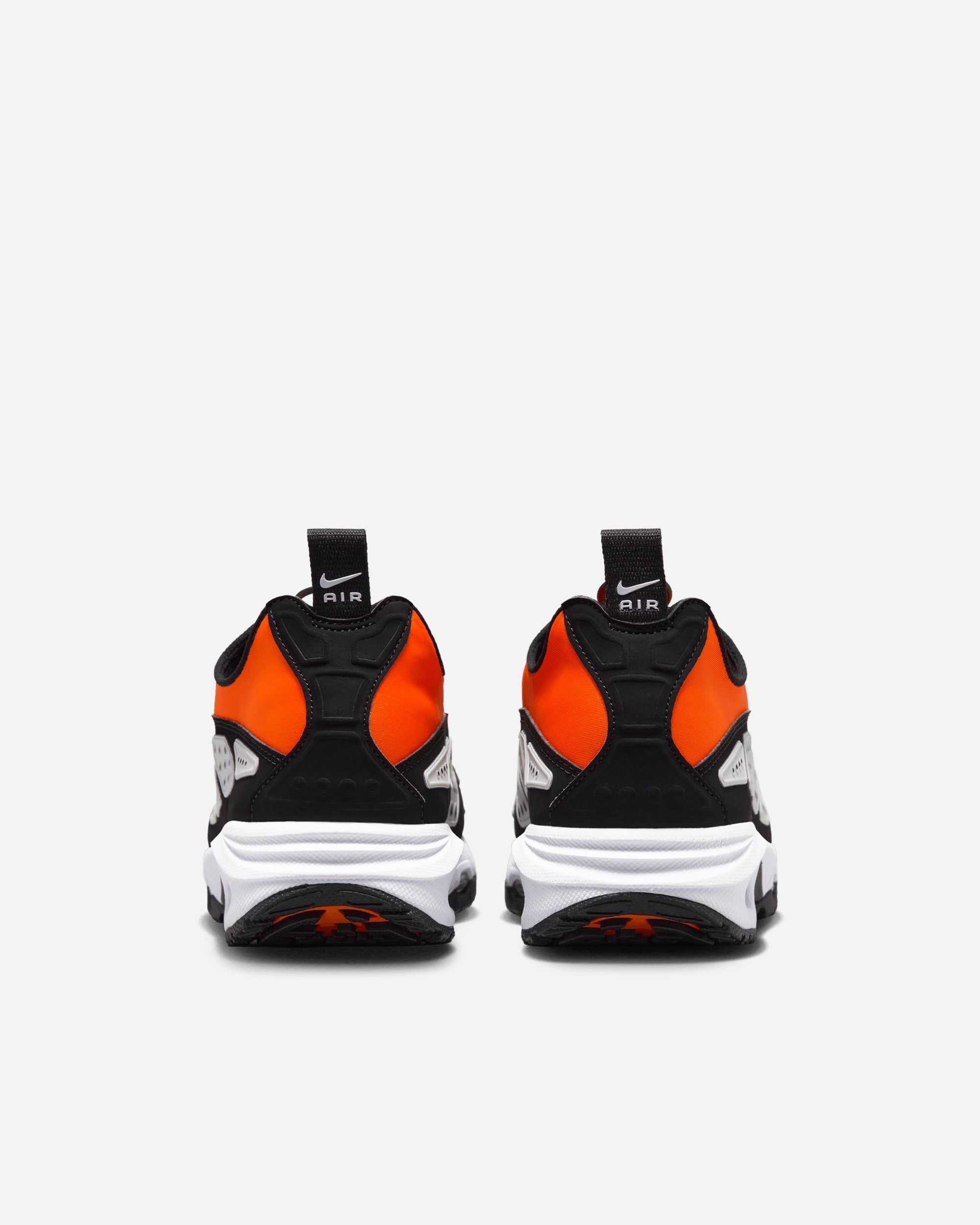 Nike Retro Mesh Sneakers With Durable Rubber Outsole In Orange