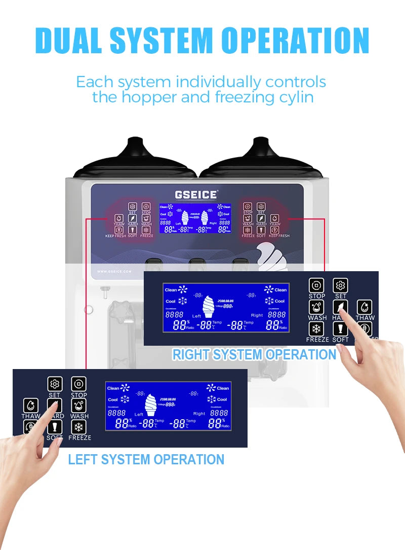 GSEICE ST32RE Ice Cream Machine