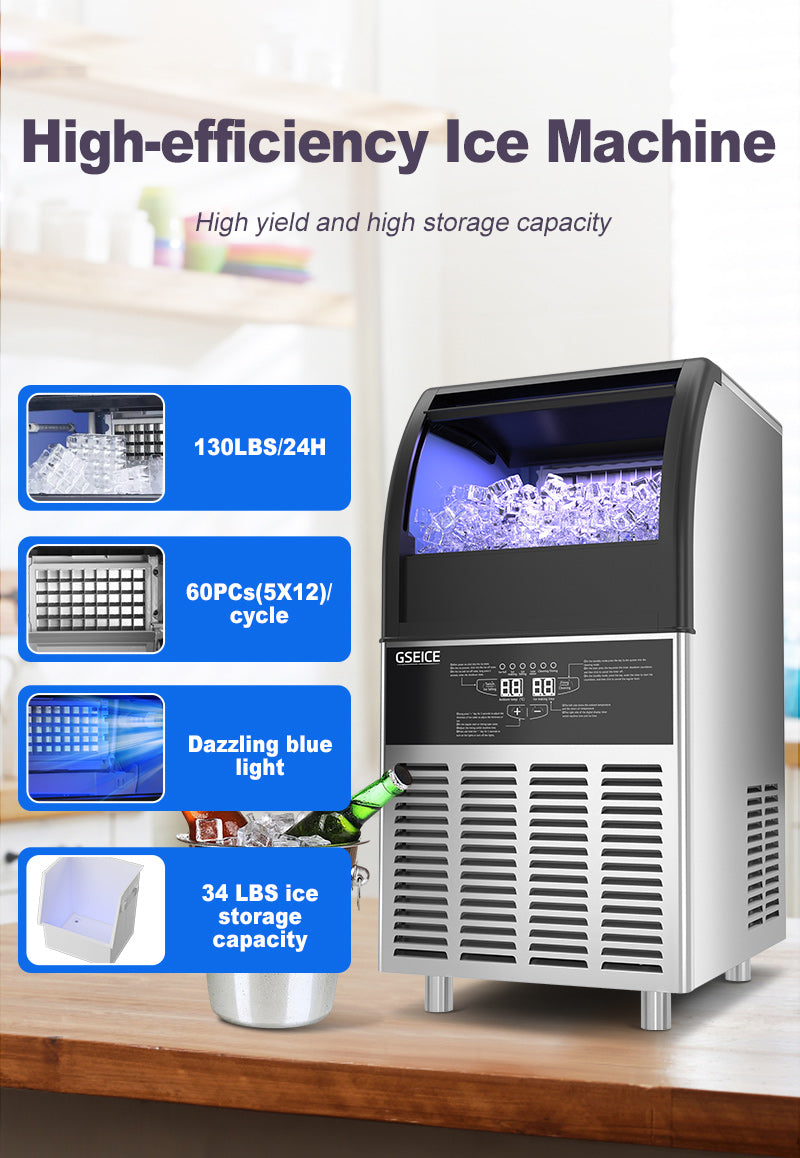 GSEICE SY130 Ice Maker Machine