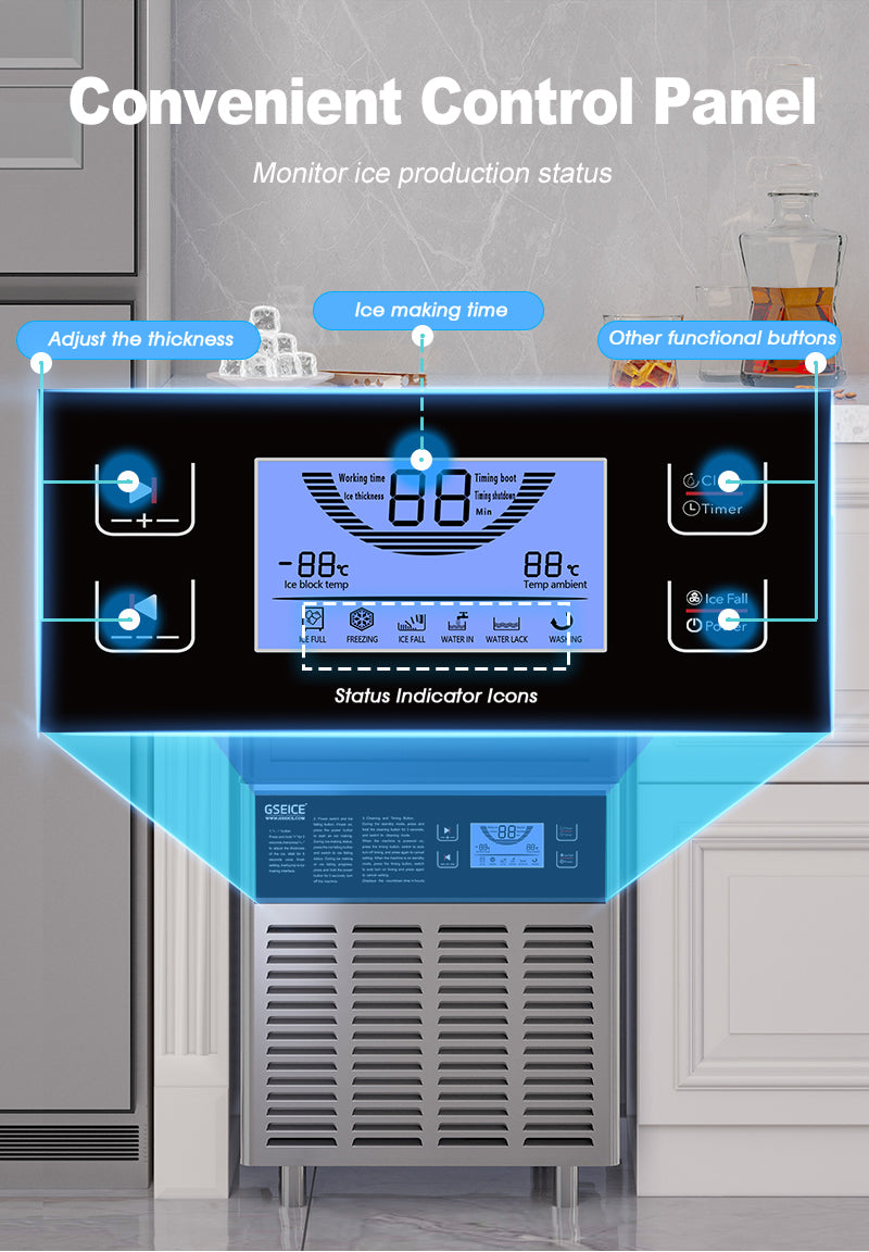 GSEICE SY200 Ice Maker Machine